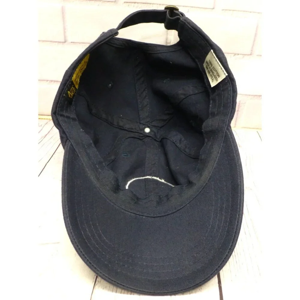 Carolinas Golf Association Navy Blue Adjustable Hat By American Dry Goods